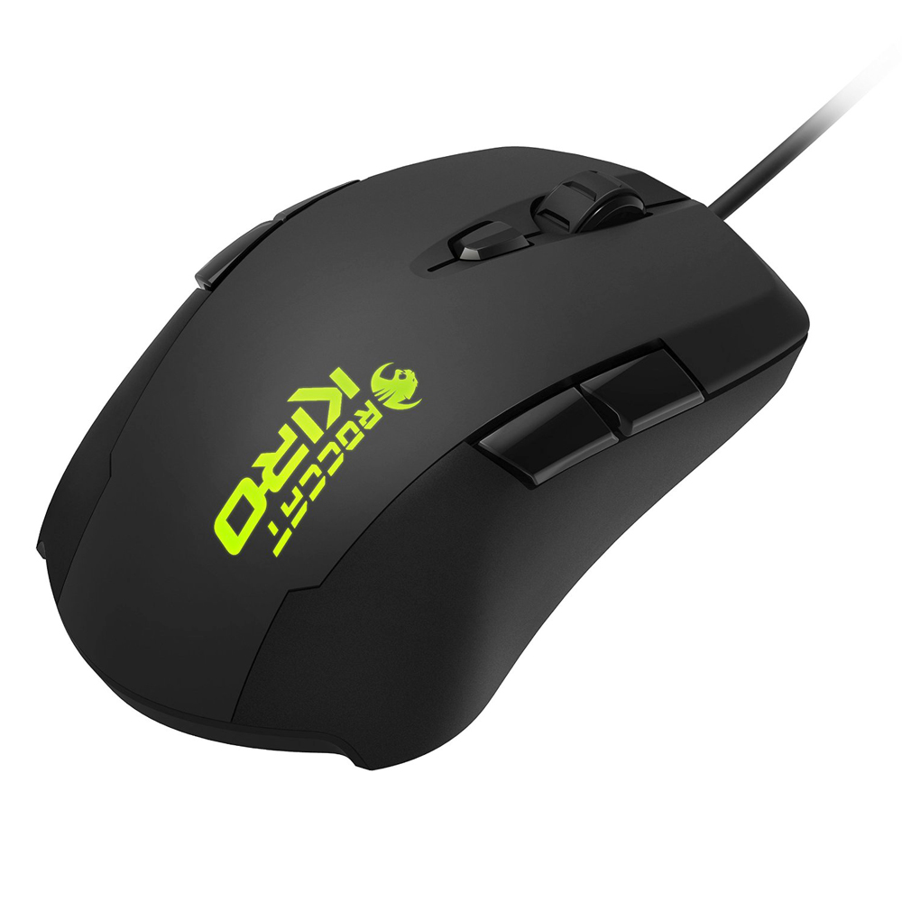 Chuột Chơi Game Có Dây Roccat Kiro 5000DPI RGB 6 Phím - Hàng Chính Hãng